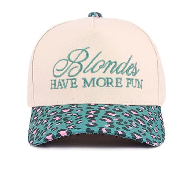 Blonde in the Wild Trucker Hat